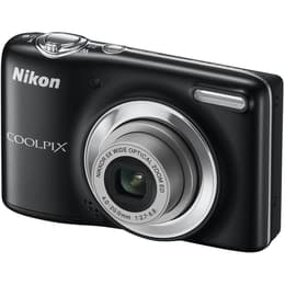 Compact Coolpix L25 - Black + Nikon Nikkor 5X Wide Optical Zoom ED 26-130mm f/2.7-6.8 f/2.7-6.8