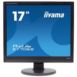 17-inch Iiyama ProLite E1706S 1280 x 1024 LCD Monitor Black