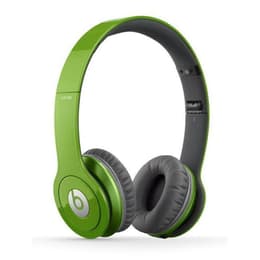Beats By Dr. Dre Solo HD noise-Cancelling wired Headphones with microphone - Green/Grey