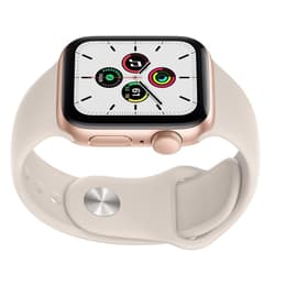 Apple Watch Series 5 (2019) GPS 44 mm - Aluminium Gold - Sport band Starlight