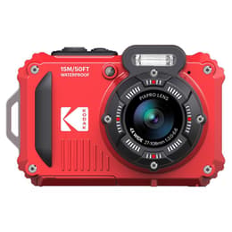 Compact PixPro WPZ2 - Black/Red + Kodak Zoom Optique x4 27-108mm f/3.0-6.6 f/3.0-6.6