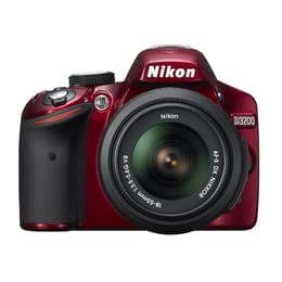 Nikon D3200 Reflex 24 - Red