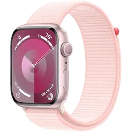 Apple Watch Series 9 (2023) GPS 41 mm - Aluminium Pink - Sport loop Pink