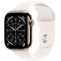 Apple Watch Series 11 (2025) GPS + Cellular 42 mm - Titanium Gold