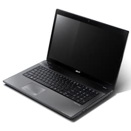 Acer Aspire 7741Z 17-inch (2010) - Pentium P6200 - 6GB - HDD 320 GB AZERTY - French