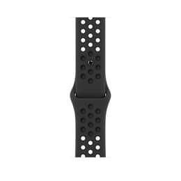 Apple Watch (Series 7) 2021 GPS + Cellular 41 - Aluminium Midnight - Sport band Black