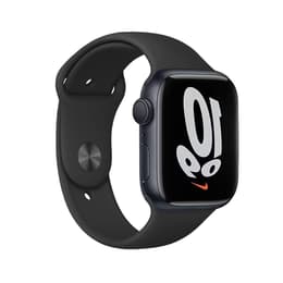 Apple Watch Series 7 (2021) GPS + Cellular 41 mm - Aluminium Midnight - Sport band Black