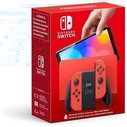 Switch OLED · Limited Edition Super Mario Red
