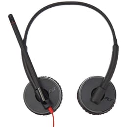 Plantronics Poly Blackwire 3225 wired Headphones with microphone - Black