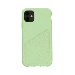 Case iPhone 11 - Natural material - Mint