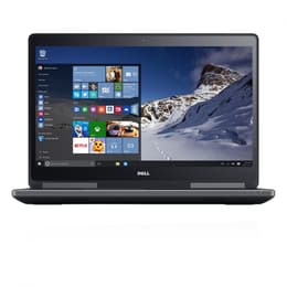 Dell Precision 7510 15-inch (2016) - Core i7-6820HQ - 16GB - SSD 256 GB QWERTY - Italian