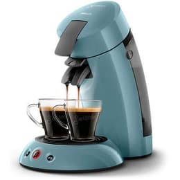 Espresso coffee machine combined Senseo compatible Philips Original HD6553/21 0.7L - Blue