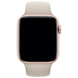 Apple Watch (Series 5) 2019 GPS + Cellular 44 - Aluminium Gold - Sport loop Grey