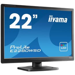 22-inch Iiyama ProLite E2280WSD 1680 x 1050 LCD Monitor Black