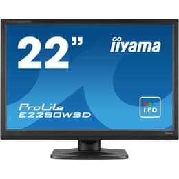 22-inch Iiyama ProLite E2280WSD 1680 x 1050 LCD Monitor Black