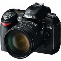 Reflex D70S - Black + Nikon Nikon 18-70mm f/3.5-4.5G ED IF AF-S DX Nikkor Zoom Lens f/3.5-4.5