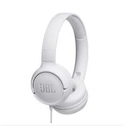 Jbl Tune 500 wired Headphones with microphone - White