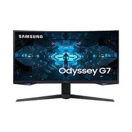 27-inch Samsung Odyssey G7 LC27G75TQSRXEN 2560 x 1440 QLED Monitor Black