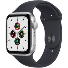 Apple Watch (Series 6) 2020 GPS 40 - Aluminium Silver - Sport loop Black