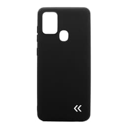 Case Galaxy A21S and protective screen - Plastic - Black