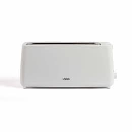 Toaster Livoo Dod168w slots - White