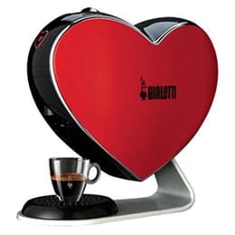 Espresso with capsules Nespresso compatible Bialetti CUORE CF 80 R 0.6000L - Red/Black