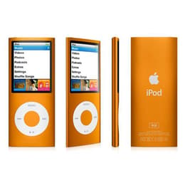 iPod Nano 4 MP3 & MP4 player 8GB- Orange