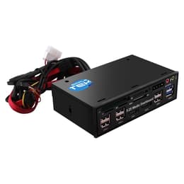 Simpletek 5,25" Dashboard SD, MMC, CF, TF, M2, USB 2.0, USB 3.0, Molex 4-pin Cable