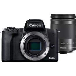 EOS M50 Mark II - Black + Canon EF-M 15-45mm f/3.5-6.3 IS STM f/3.5-5.6