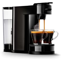 Pod coffee maker Senseo compatible Philips HD6592/61 L - Black