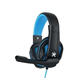 Alpha Omega Players Rapace C19 gaming wired Headphones with microphone - Black/Blue