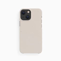 Case iPhone 13 - Natural material - White