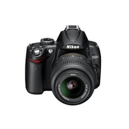 Reflex D5000 - Black + Canon AF-S DX Nikkor 18-55mm f/3.5-5.6G VR II + AF-S DX Nikkor 55-200mm f/4-5.6G ED f/3.5-5.6 + f/4-5.6