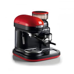 Coffee maker with grinder Without capsule Ariete Moderna 1318 0.8L - Red/Black