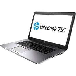 HP EliteBook 755 G4 15-inch (2016) - Pro A10-8730B - 8GB - SSD 256 GB QWERTY - English