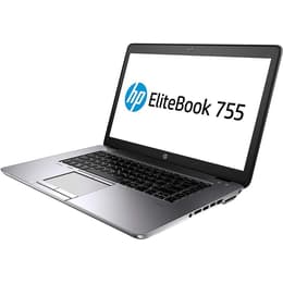 HP EliteBook 755 G4 15-inch Pro A10-8730B - SSD 256 GB - 8GB QWERTY - English