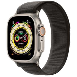 Apple Watch (Ultra) 2022 GPS + Cellular 49 - Titanium Grey - Trail loop Black