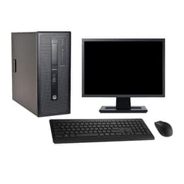 Hp EliteDesk 800 G1 Tower 22" Core i5 3,2 GHz - HDD 2 TB - 8 GB AZERTY