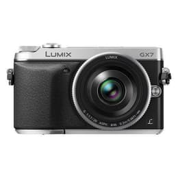 Compact Lumix DMC-GX7 - Black/Silver + Panasonic Lumix G 20mm F1.7 ASPH f/1.7