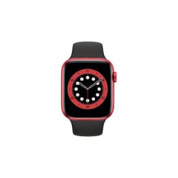 Apple Watch (Series 6) 2020 GPS 44 - Aluminium Red - Sport loop Black