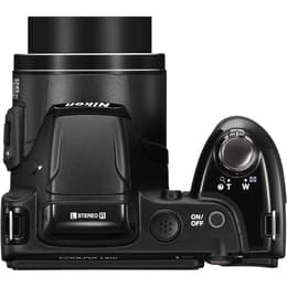 Compact CoolPix L810 - Black + Nikon Nikkor 26X Wide Optical Zoom ED VR 4.0-104mm f/3.1-5.9 f/3.1-5.9