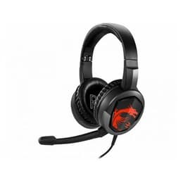 MSI Immerse GH30 noise-Cancelling gaming wired Headphones with microphone - Black