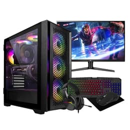Xyramax Full Set Gaming PC Core i5-4460 3.2 GHz - SSD 128 GB + HDD 500 GB - 8GB