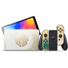 Switch OLED 64GB - Gold - Limited edition The Legend Of Zelda Tears Of The Kingdom