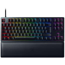 Razer Keyboard AZERTY French Backlit Keyboard Huntsman v2 TKL