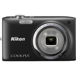 Compact Coolpix S2700 - Black + Nikon Nikkor 6x Wide Optical Zoom f/3.5-6.5