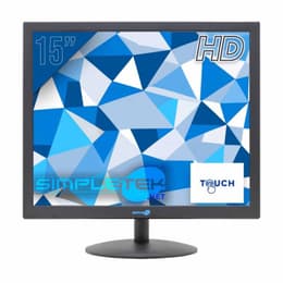 15-inch Simpletek Mk-03W Multimediale 1024 x 768 LED Monitor Black