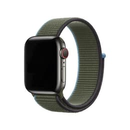 Apple Watch (Series 3) 2022 GPS 44 - Aluminium Grey - Sport loop Green