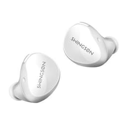 Swingson True Earbud Bluetooth Earphones - White