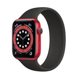 Apple Watch Series 6 (2020) GPS + Cellular 40 mm - Aluminium Red - Sport band Black